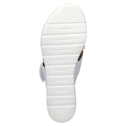 Komfort-Fashionsandale „Franka“ weiß