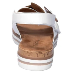 Komfort-Fashionsandale „Franka“ weiß