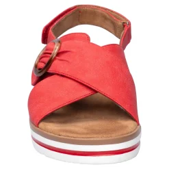 Komfort-Fashionsandale ­„Franka“ rot