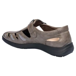 Komfort-Herrensandale "Helmut" grau