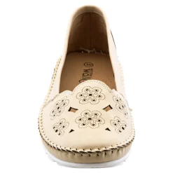 Komfort-Mokassin „Paradies“ beige