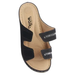 Komfort-Pantolette "Simone" schwarz