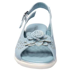 Komfort-Sandalette „Rose“ rauchblau