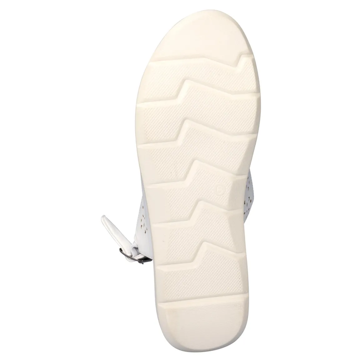 Komfort-Sandalette „Rose“ weiß