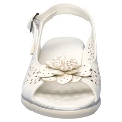 Komfort-Sandalette „Rose“ weiß