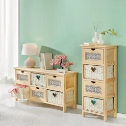 Kommode "Romantik" 80x41x25 cm