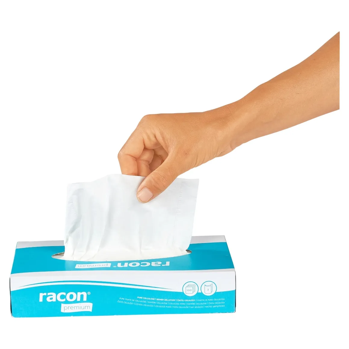 Kosmetiktücher, 100 Stück