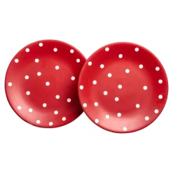 Kuchenteller „Fliegenpilz“, 2 Stück