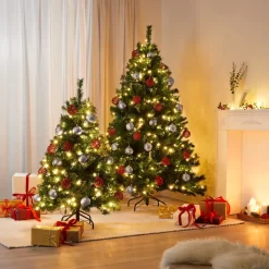 Kunst-Tannenbaum mit LEDs 180 cm