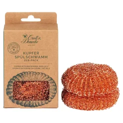 Kupfer-Spülschwamm, 2 Stück