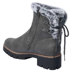 Kuschel-Boot „Beate“ grau