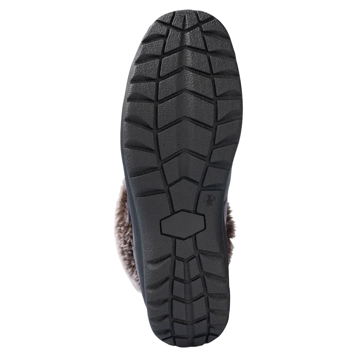 Kuschel-Klettstiefelette „Steffi“ schokobraun