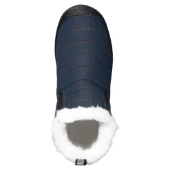 Kuschel-Kurzstiefelette „Flexi“ marine