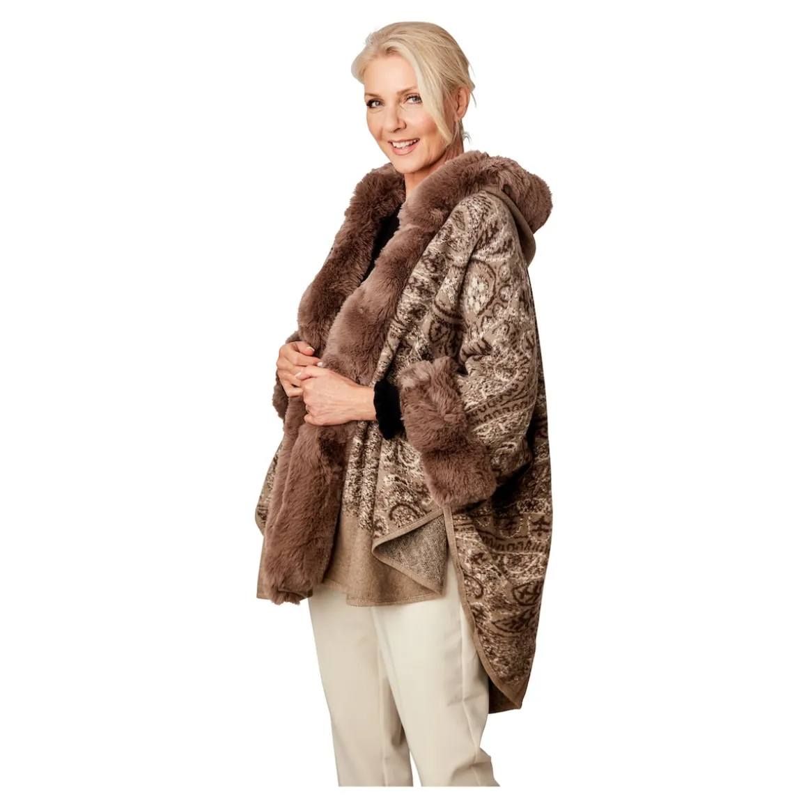 Kuschel-Poncho „Katharina“