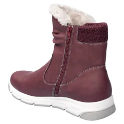 Kuschelstiefel „Flora“ bordeaux
