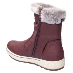 Kuschelstiefel „Florine“ bordeaux