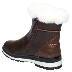 Kuschelstiefel "Katharina" mit Wolle braun