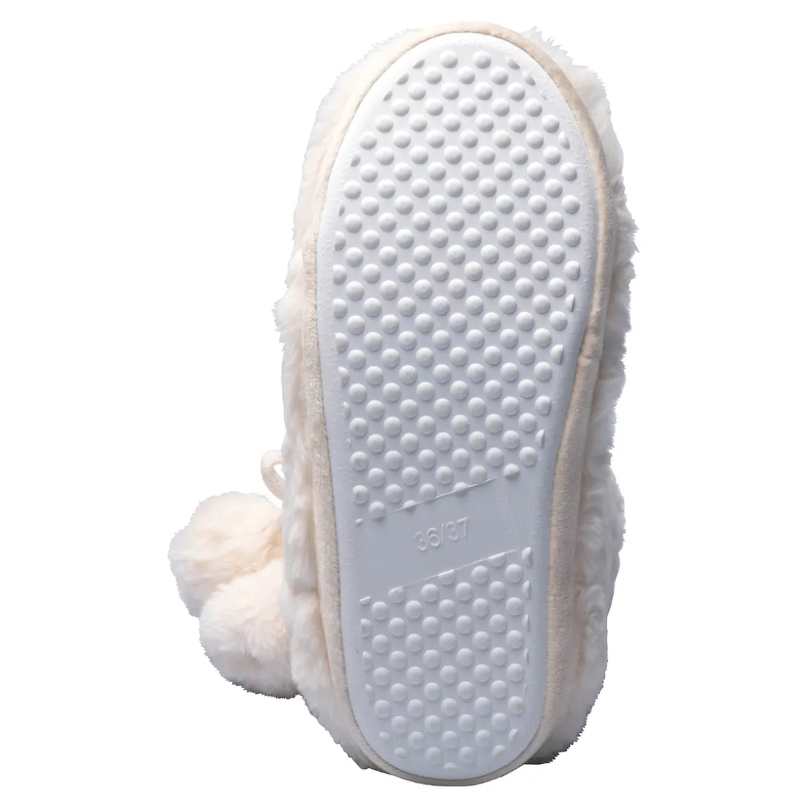 Kuschelstiefel mit Bommel