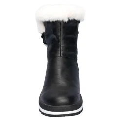 Kuschel-Stiefel mit Leder „Carina“