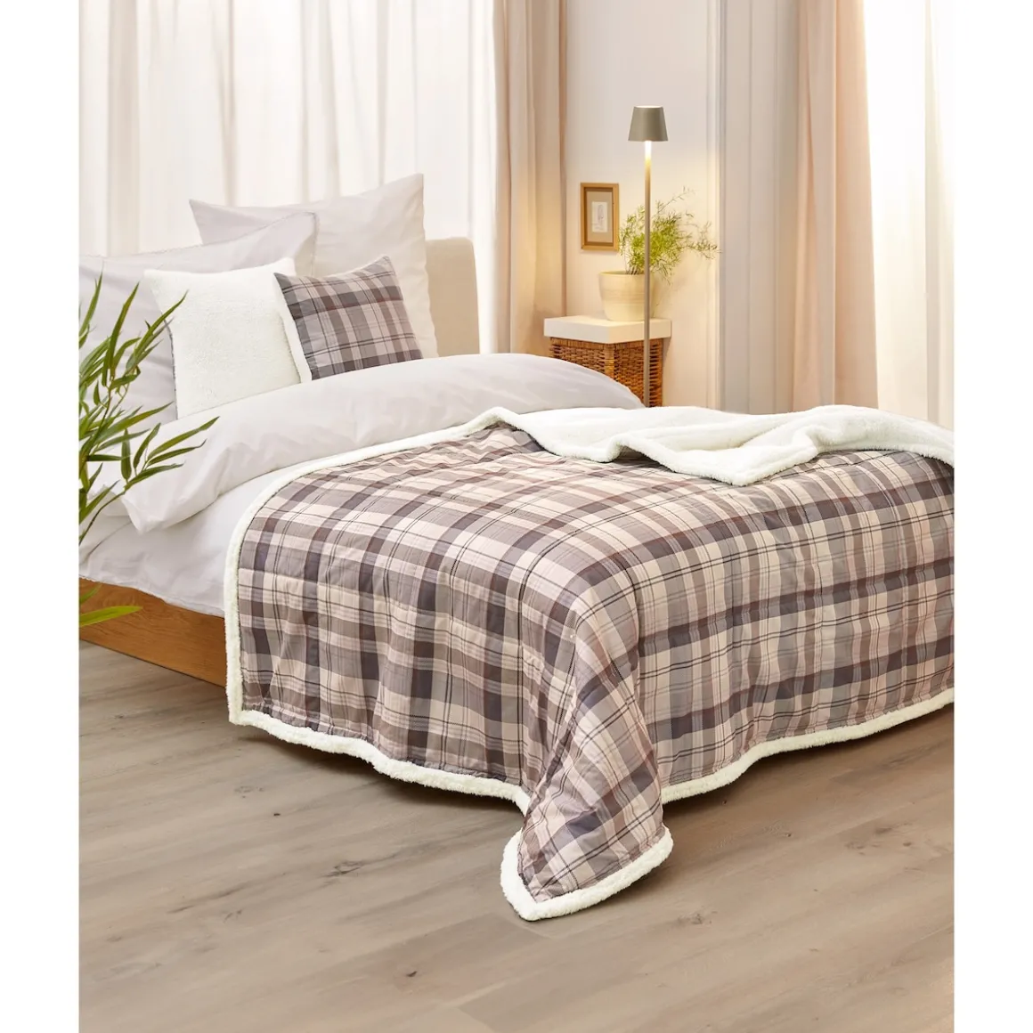 Kuschel-Wendedecke „Luxus“