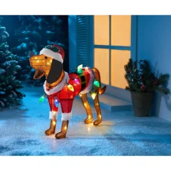 LED-Dekofigur "Hund Rocky"
