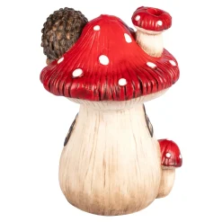 LED-Dekofigur-Pilzhaus Igel