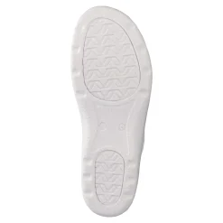 Leder-Pantolette für Herren weiß