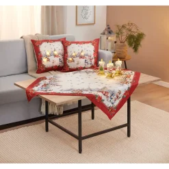 LED-Glitterkerze Tannenbaum