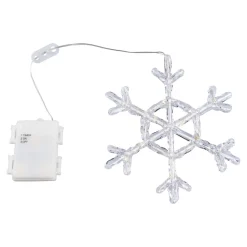 LED-Hänger, 1 Stück Schneeflocke