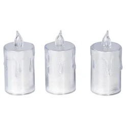 LED-Kerzen „Gala“, 3 Stück