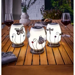 LED-Solarleuchte Libelle