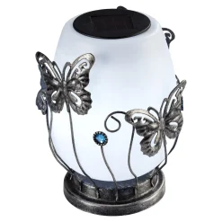 LED-Solarleuchte Schmetterling