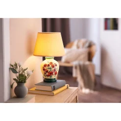 LED-Tischlampe "Klatschmohn"