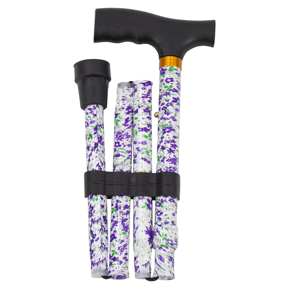 Leichtgewicht-Rollator Premium, Aluminium, mit Rückengurt und Tasche - AT51006 Sonderedition