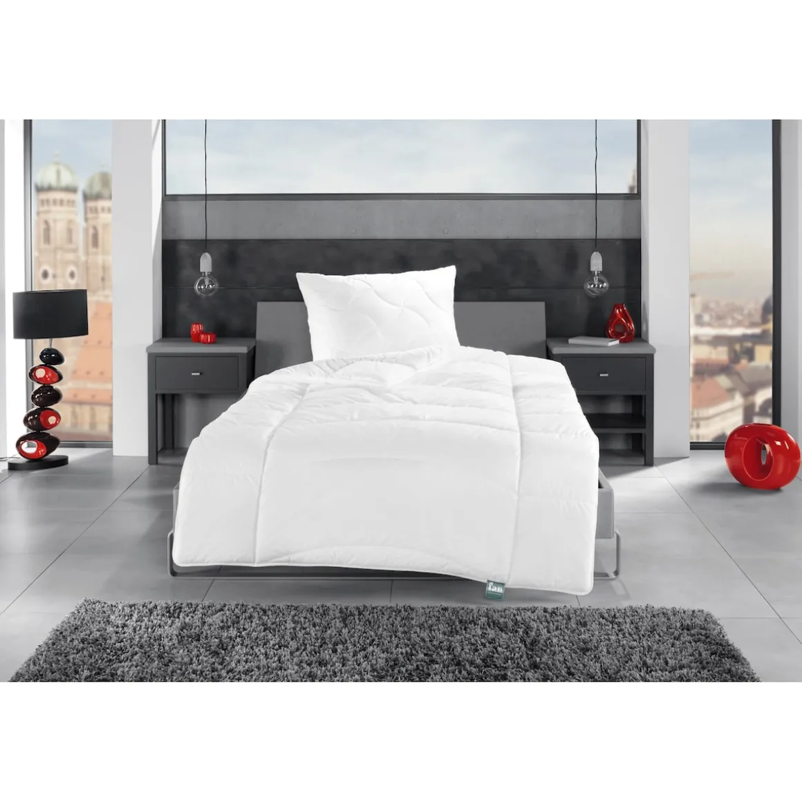 Leichtsteppbett Absoluter Spitzenkomfort 155x220 cm