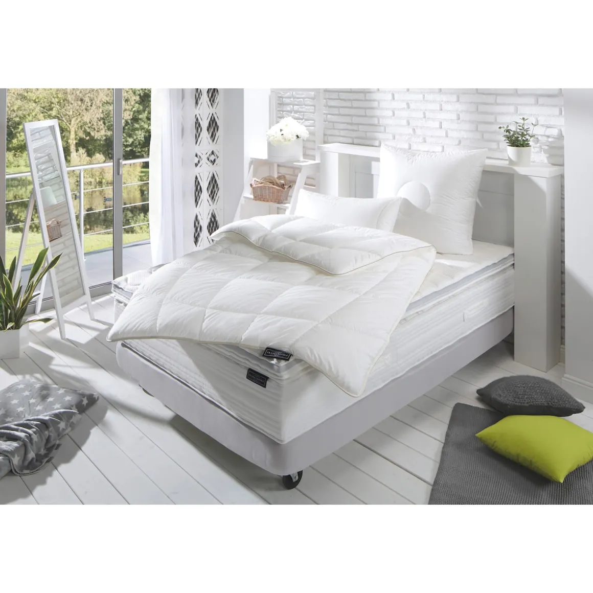 Leichtsteppbett "Soft" 155x220 cm