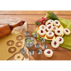 Linzer-Ausstecher "8 in 1", 9-teilig