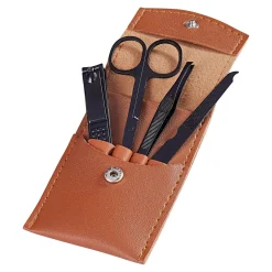 Maniküre-Set mit Etui, 4-teilig
