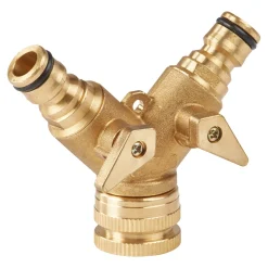 Mehrfachanschluss für Wasserhahn 2 Zapfstellen