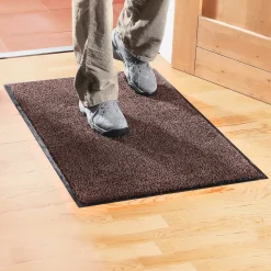 Mikrofaser-Matte braun 150x90 cm