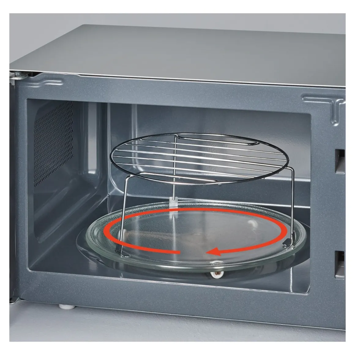 Mikrowelle mit Grill- und Heißluftftunkion