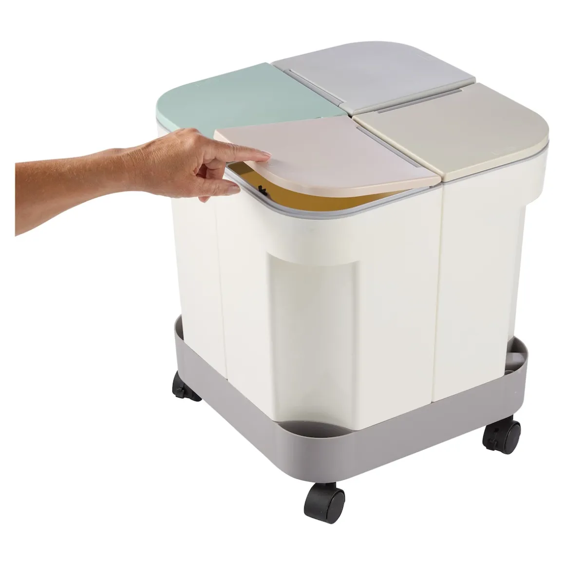 Mülltrennsystem „4 in 1“