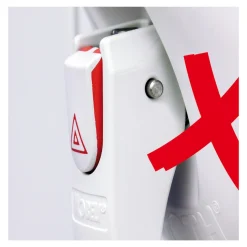 Mobiler Handgriff mit Vakuum Sicherheitsanzeige 21 cm