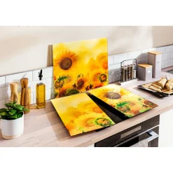 Motivplatte „Sonnenblume“
