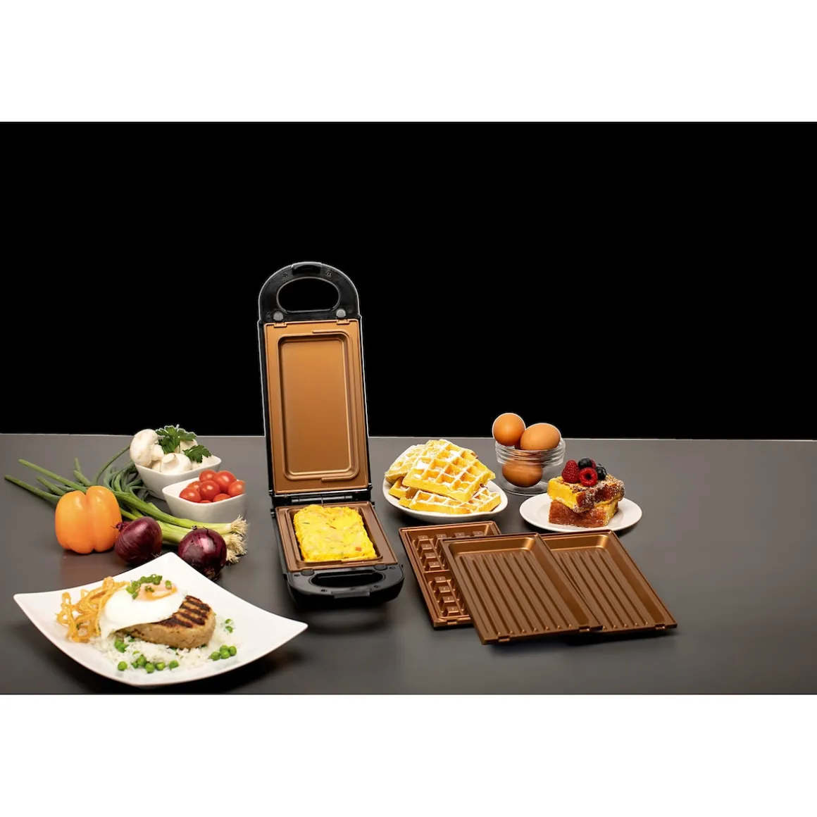 Multifunktionsgrill "Livington FlipSwitch"