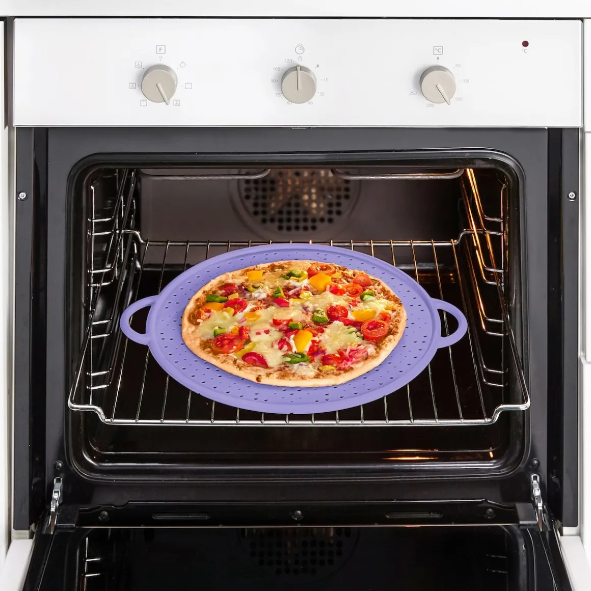 Multi-Küchenhelfer "8 in 1" lila