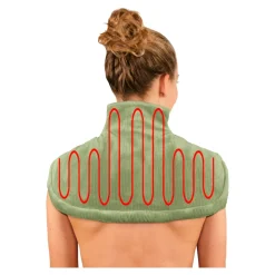 Nacken- und Schulter-Heizkissen grün