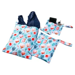 Nassbeutel-Set "Muschel", 3-teilig
