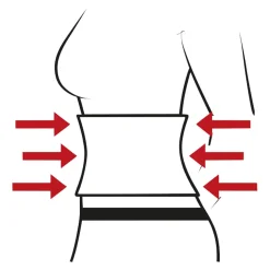 Nierenwärmer mit Stützfunktion