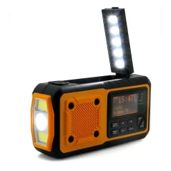 Notfalldigitalradio mit Solarpanel
